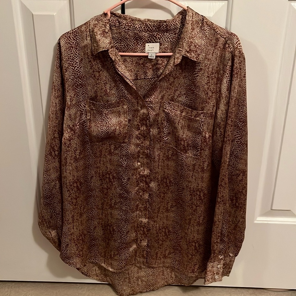 Button Down Blouse